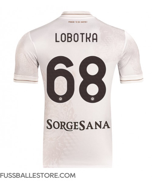 Günstige SSC Napoli Stanislav Lobotka #68 Auswärtstrikot 2025-26 Kurzarm Günstige SSC Napoli Stanislav Lobotka #68 Auswärtstrikot 2025-26 Kurzarm
